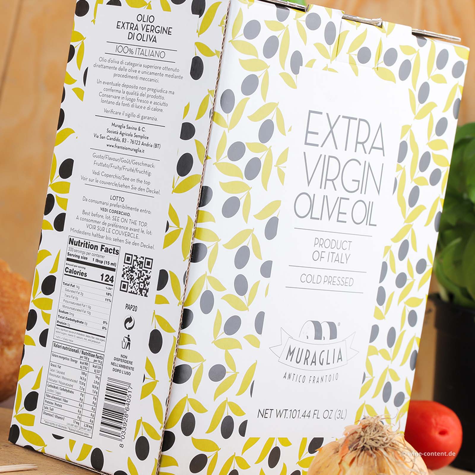 3 L Olivenöl Extra Vergine 2025 Fruttato Intenso Bag in Box