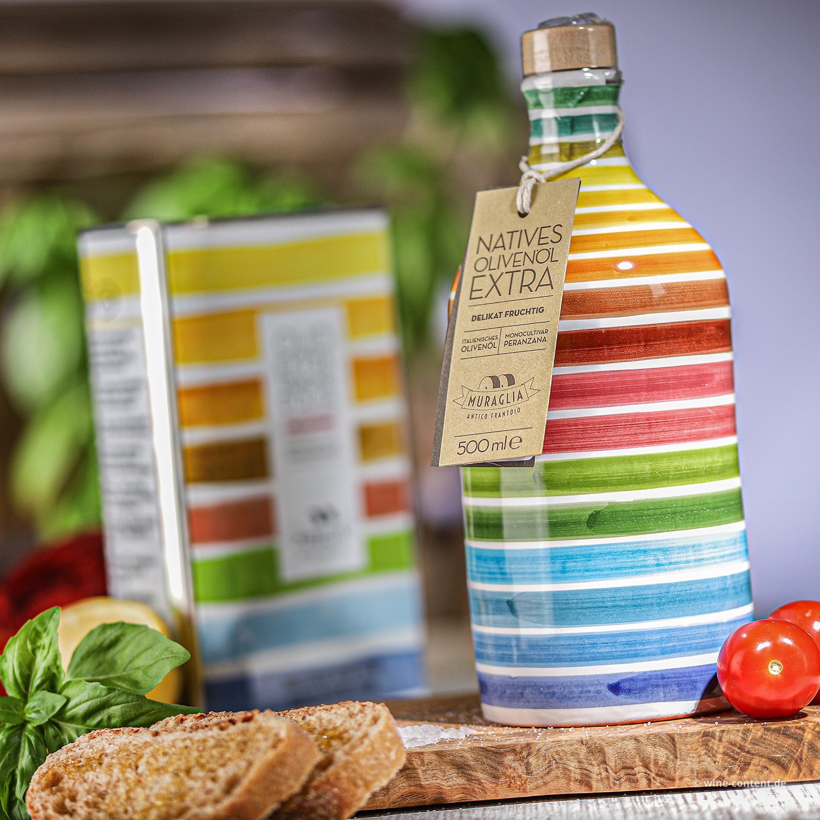 Olivenöl Duo 2025 Rainbow 0,5 L Fruttato Medio + 1 L Fruttato Intenso