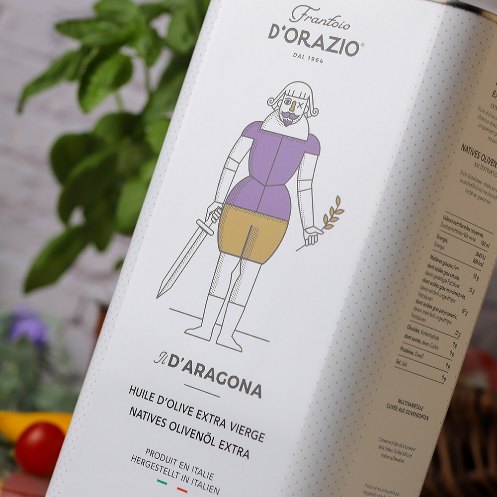 3 L Olivenöl Extra Vergine Il D'Aragona Kanister