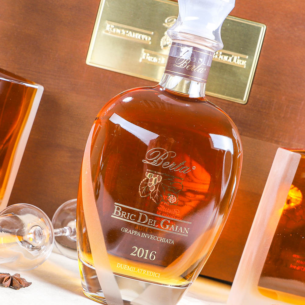 3er-Geschenkschatulle Grappa Tre Selezioni 2016/2017